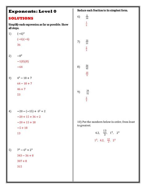 Toradh íomhá ar 8th Grade Math Integers