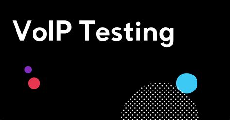 VoIP Testing に対する画像結果