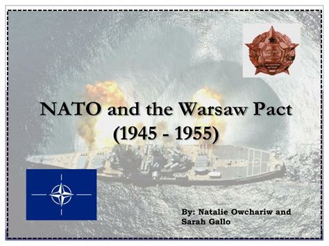 Afbeeldingsresultaten voor The Formation of NATO and Warsaw Pact