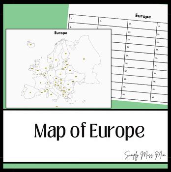 Image result for Blank Europe Map to Label