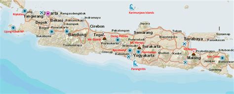 Toradh íomhá ar Map of Java Island Indonesia