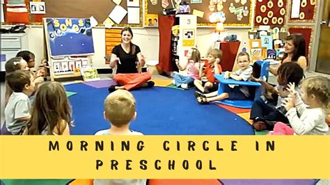 Toradh íomhá ar Kindergarten Circle Time YouTube