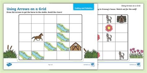 Coding Games Arrow Blocks に対する画像結果