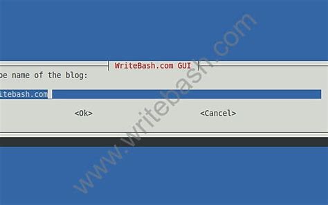 GUI Bash Programer に対する画像結果