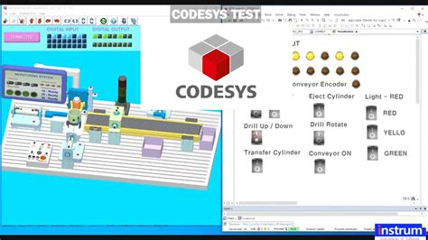 Toradh íomhá ar CoDeSys Mini plc