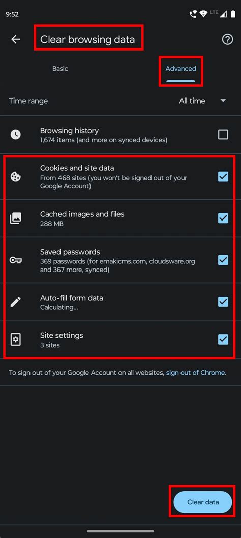 Image result for Clear Cache Chrome Android