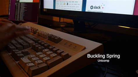 Keyboard comparison: Buckling Spring vs Blue switch vs Green switch ...