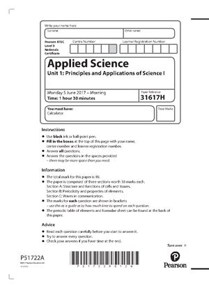 Image result for Applied Science BTEC Syllabus