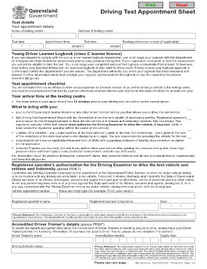 Image result for Drivers Test Appointment