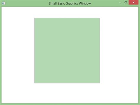 Image result for Microsoft Small Basic Shape