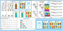 Geometric Patterns Grade R Worksheets に対する画像結果