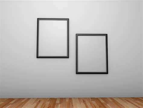 Image result for 3d frame mockup