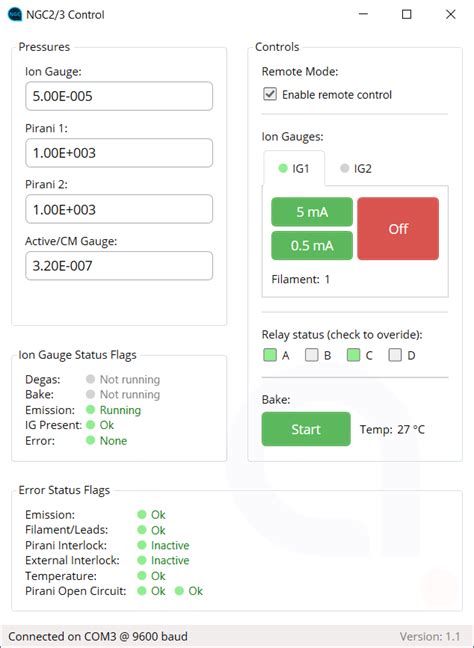 NGC Controller Layout に対する画像結果