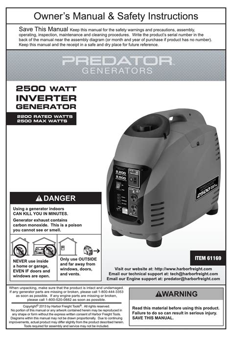 Image result for Parts Manual for Predator 9000 Generator