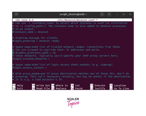 Toradh íomhá ar Packages of Linux Mail Server