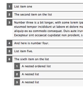 Image result for HTML Numbering System