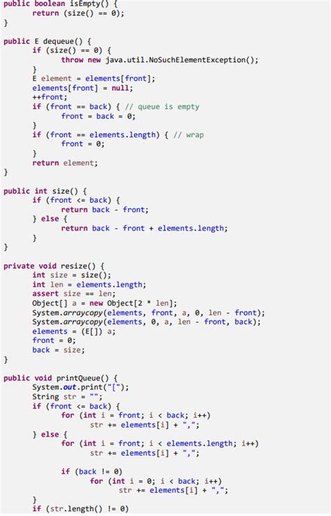 Image result for Queue Implementation Class in Java