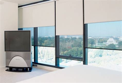 Image result for Two Roller Blinds in One Window