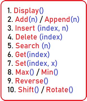 Image result for Array as Abstract Data Type