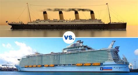 Titanic vs. Modern Cruise Ship: How Do They Compare?