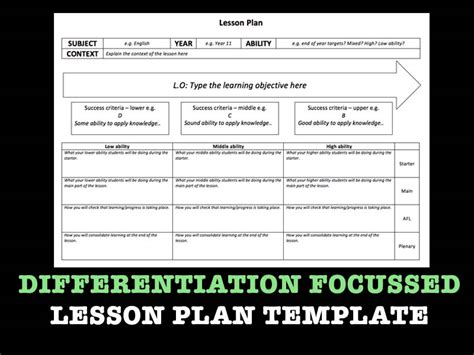 Image result for Differentiated Reading Lesson Plan Examples