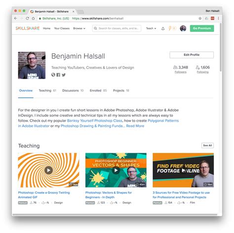 Toradh íomhá ar Skillshare Class List