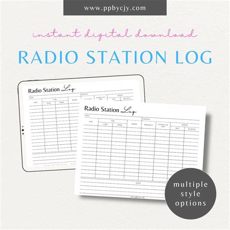 Image result for Radio Log Format