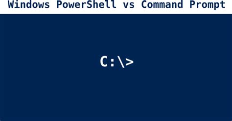 Image result for Difference Between PowerShell and Cmd Prompt