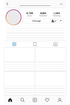 Image result for Blank Instagram Profile