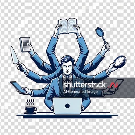 Toradh íomhá ar Multitasking Vector Transparent