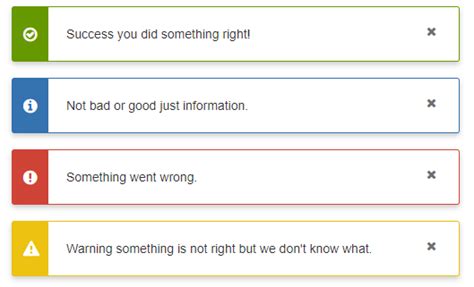 Image result for Alert Message Website Sample