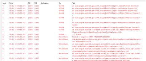 Android EventLog に対する画像結果