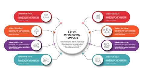 Image result for 8 Step Process Flow Infographic