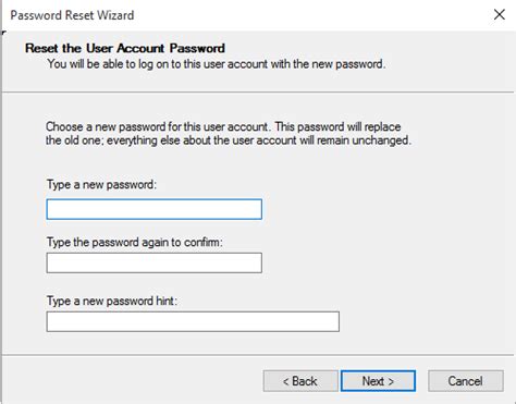 Image result for Reset Password Wizard Disk