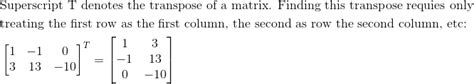 Transpose Linear Algebra に対する画像結果