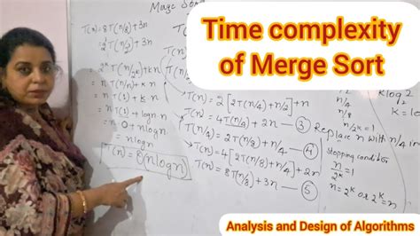 Image result for Merge Sort Time Complexity