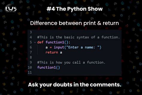 Image result for Return Print Python