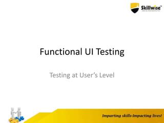 Image result for UI Functional Testing