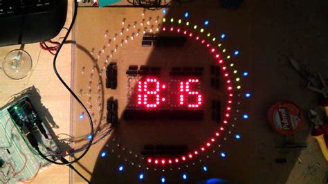 Afbeeldingsresultaten voor Arduino LED Strip Digital Clock