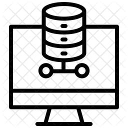 Toradh íomhá ar Computer Database Icon