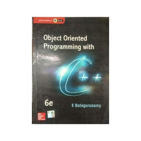 Afbeeldingsresultaten voor Object-Oriented Programming C++ Balagurusamy PDF