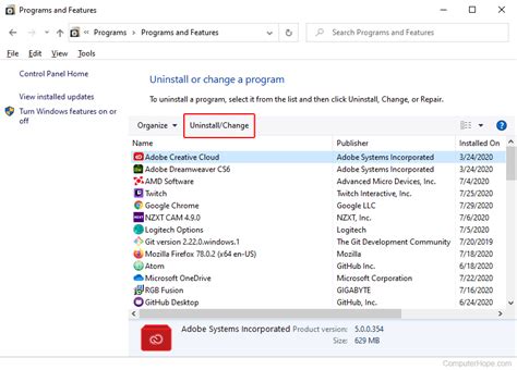 Add or Remove Software に対する画像結果