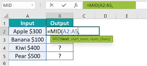 Image result for Excel-Formula Midpoint