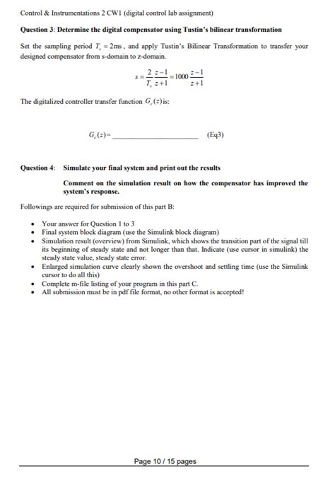 Toradh íomhá ar Digital Control Lab