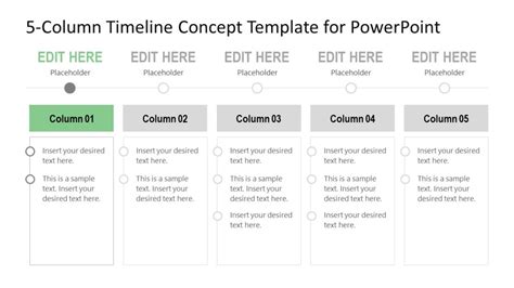 Image result for 5 Column Timeline Creative Design