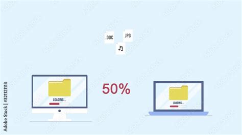 File Transfer Animation に対する画像結果