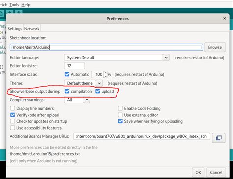 Image result for Setup Preferance in Arduino