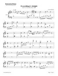 Image result for Piano Note Everything Alright to the Moon