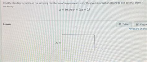 Find Standard Deviation Sampling Distribution に対する画像結果