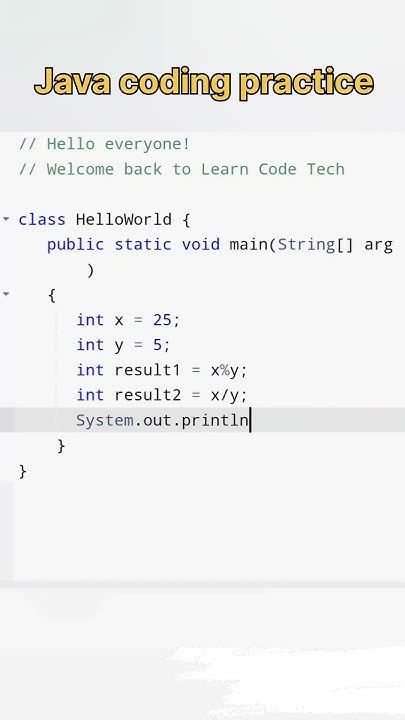 Image result for +Java Code Turotrial